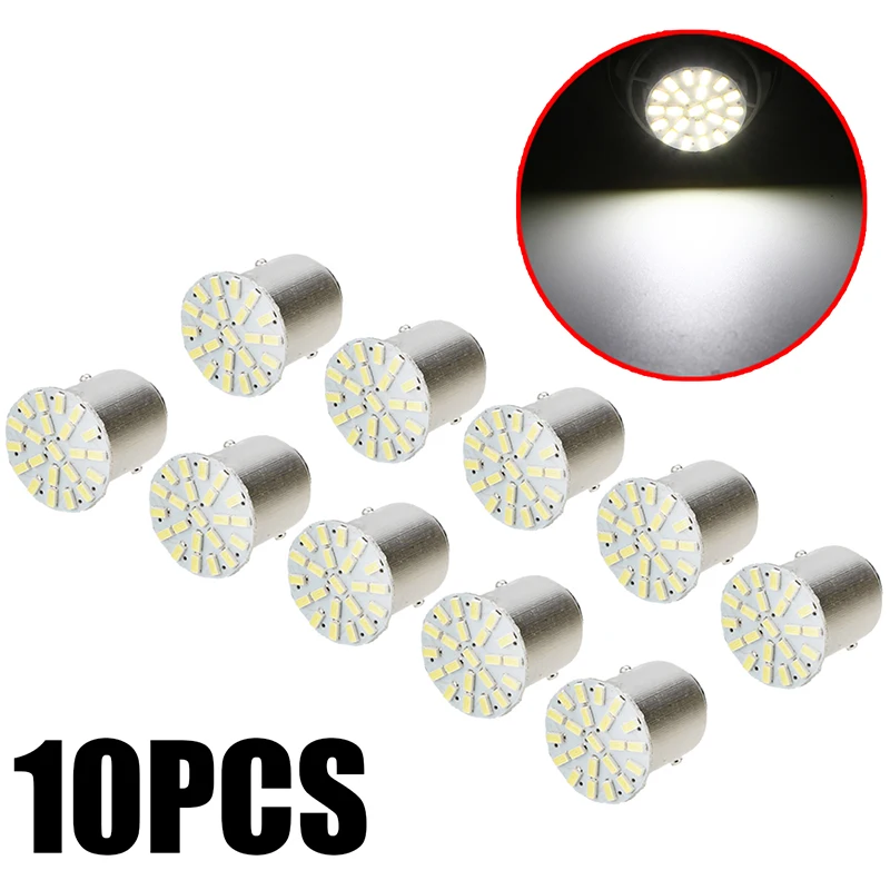 10 шт./компл. автомобильный тормоз Lihgts 1157 BAY15D 3014 22 SMD светодиодный автомобиля