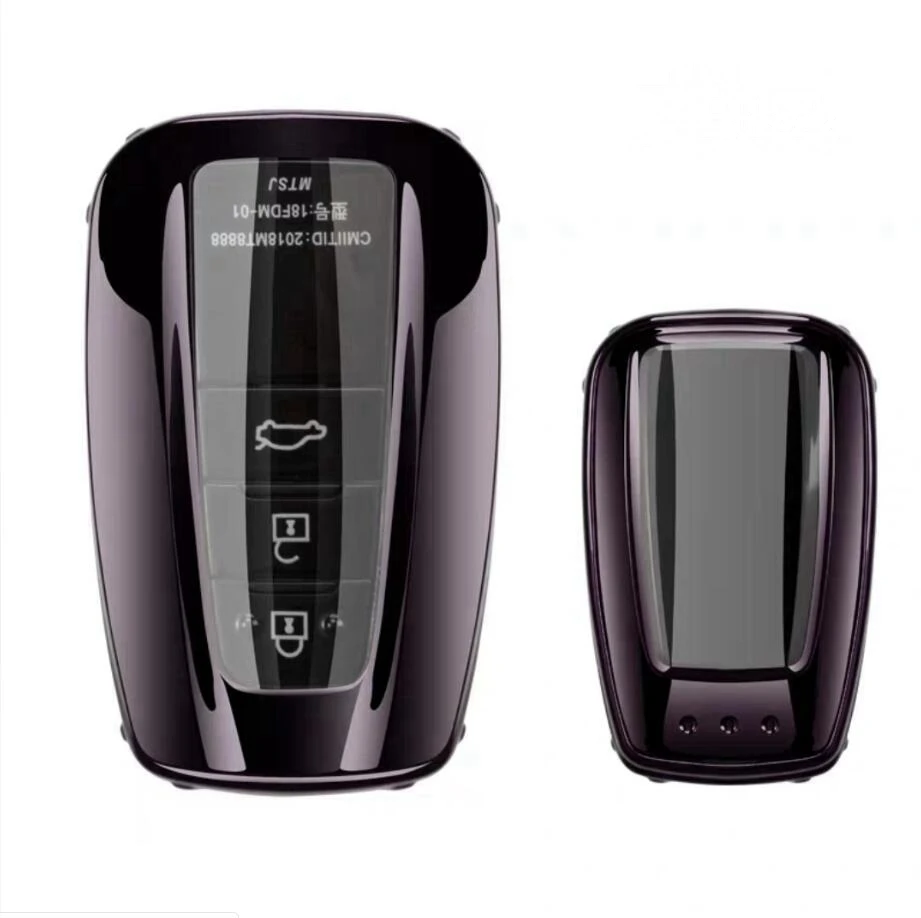 Чехол для автомобильного ключа из мягкого ТПУ чехол с карманом Toyota Camry Corolla C HR CHR