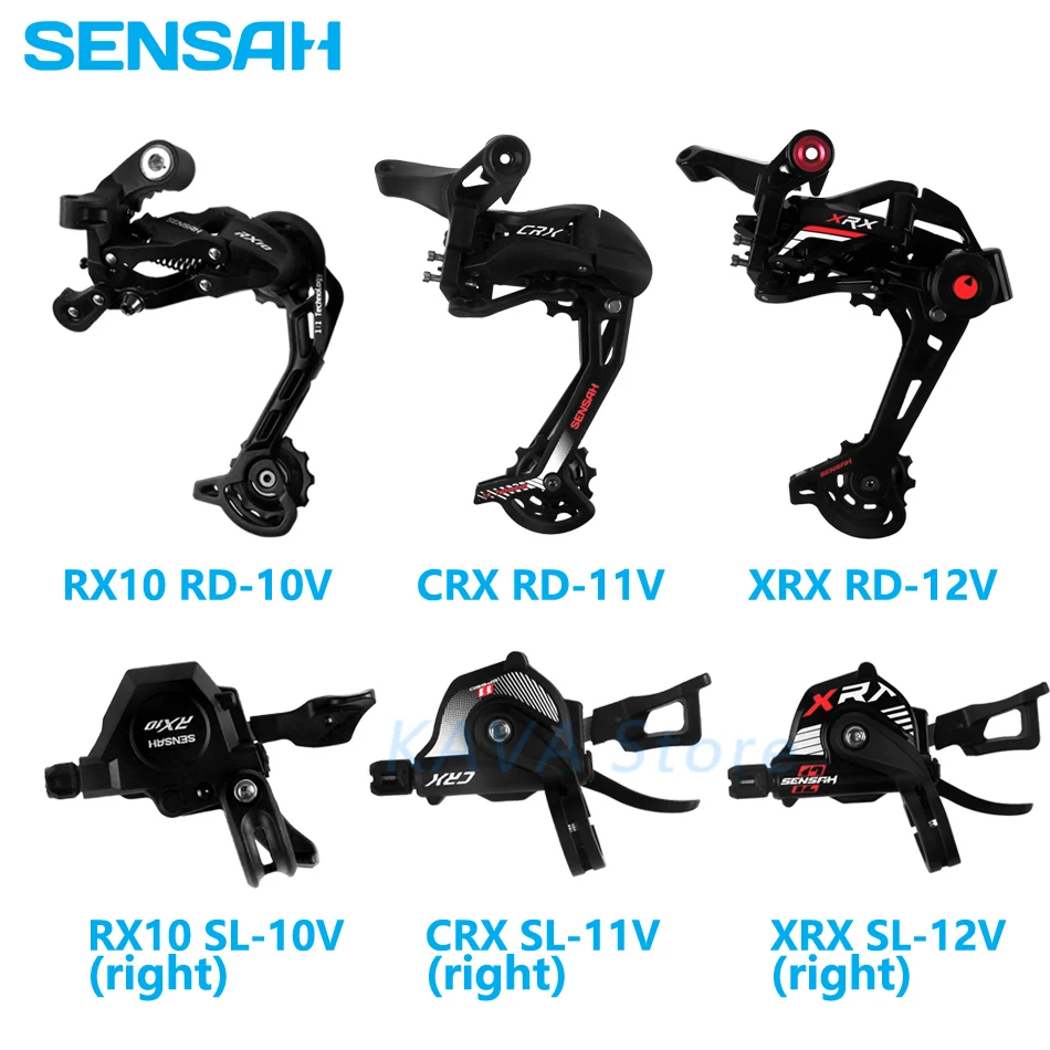 Переключатель задний SENSAH MTB велосипедные переключатели RX10 1x10 CRX 1x11 XRX 1x12 скорость