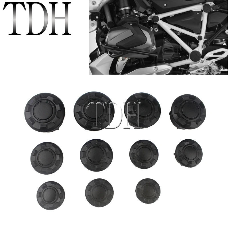 Для BMW R NINE T R9T 2014-2019 11 шт. колпачки для отверстий в раме пылезащитные