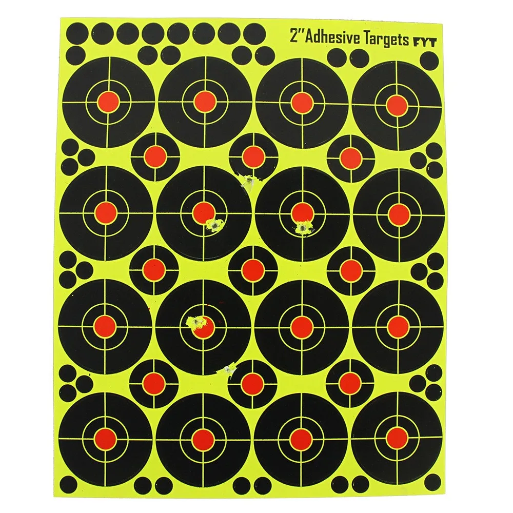 

10 Sheet/160pcs Splatter Paper 28x23.5x0.1cm 2" Reactive Splatter Paper Target Outdoor Practice Targets Paper For Archery Sports