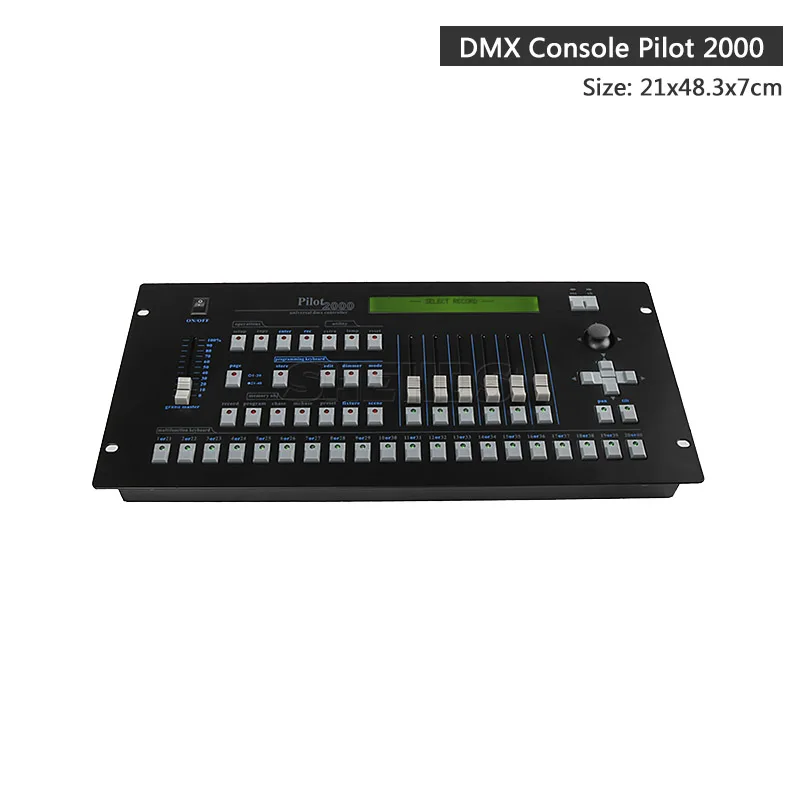 DMXConsole Pilot2000 SHEHDS DMX консоль Пилот 2000 DMX 512 контроллер сценический эффект света осветительного оборудования 3 Pin отверстие подходит для сцены диджейское световое оборудование - Цвет: DMXConsole Pilot2000