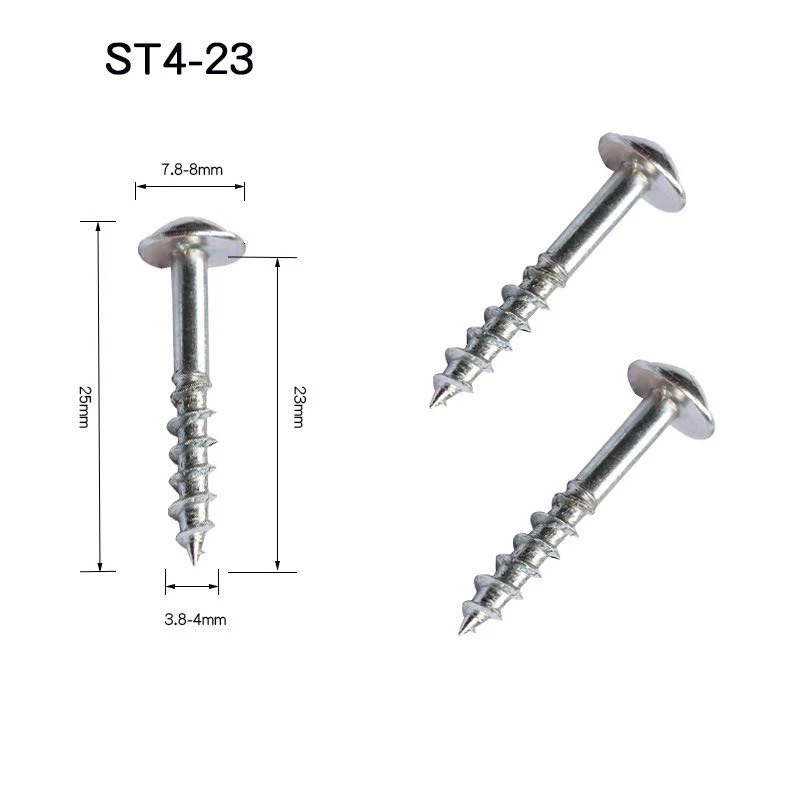 Винт для карманного отверстия 4*30 мм саморезы тонкой/грубой Phillips и квадратной