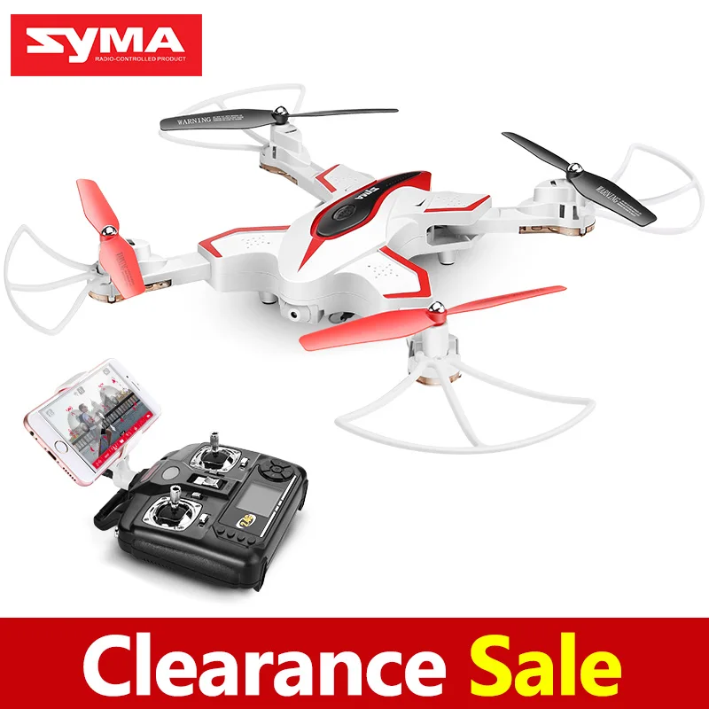 SYMA Official X56W RC Drone складной Квадрокоптер с Wi Fi камерой в режиме реального времени