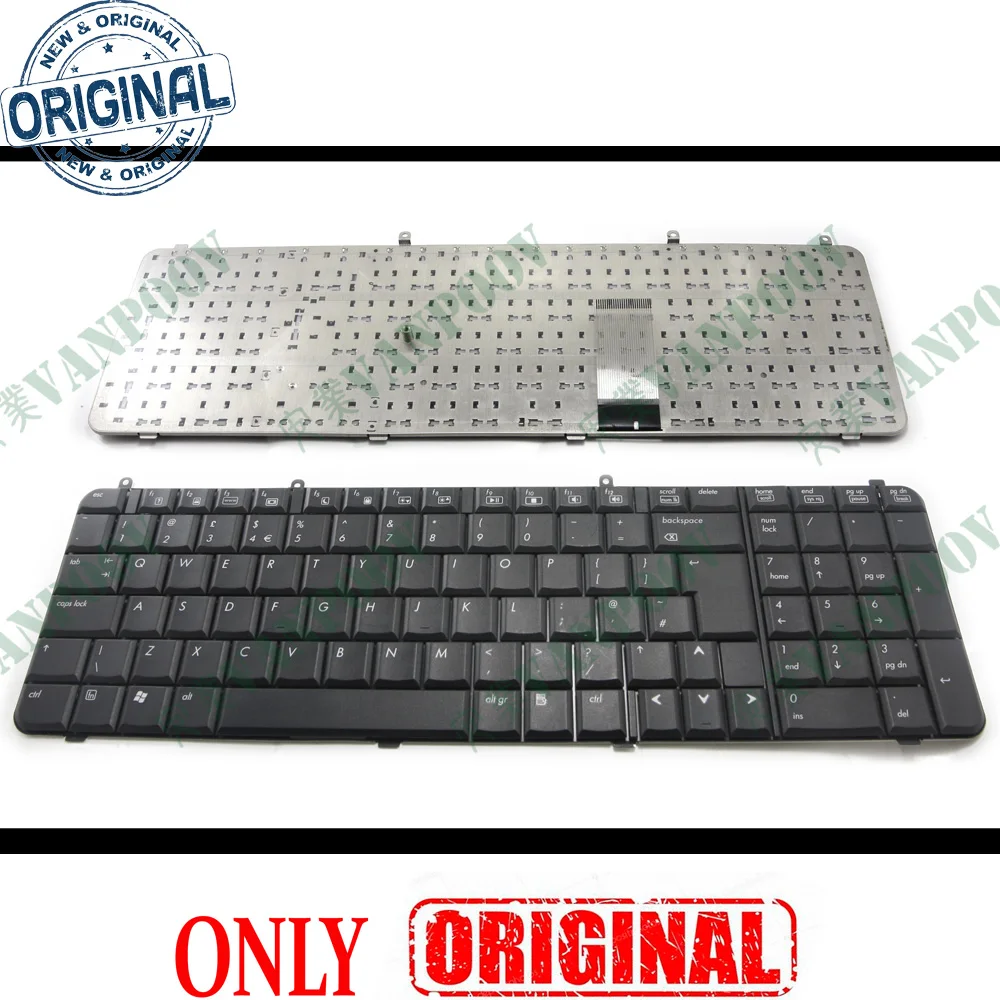 Клавиатура для ноутбука HP Pavilion dv9000 dv9100 dv9200 dv9300 dv9400 dv9500 dv9600 d9700 черная английская