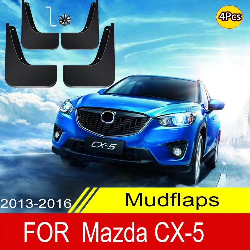 

4Pcs Mud Flaps For Mazda CX-5 CX5 2013-2016Mudflaps Splash Guards Front Rear Fender Mudguards High Quality 2014 2015