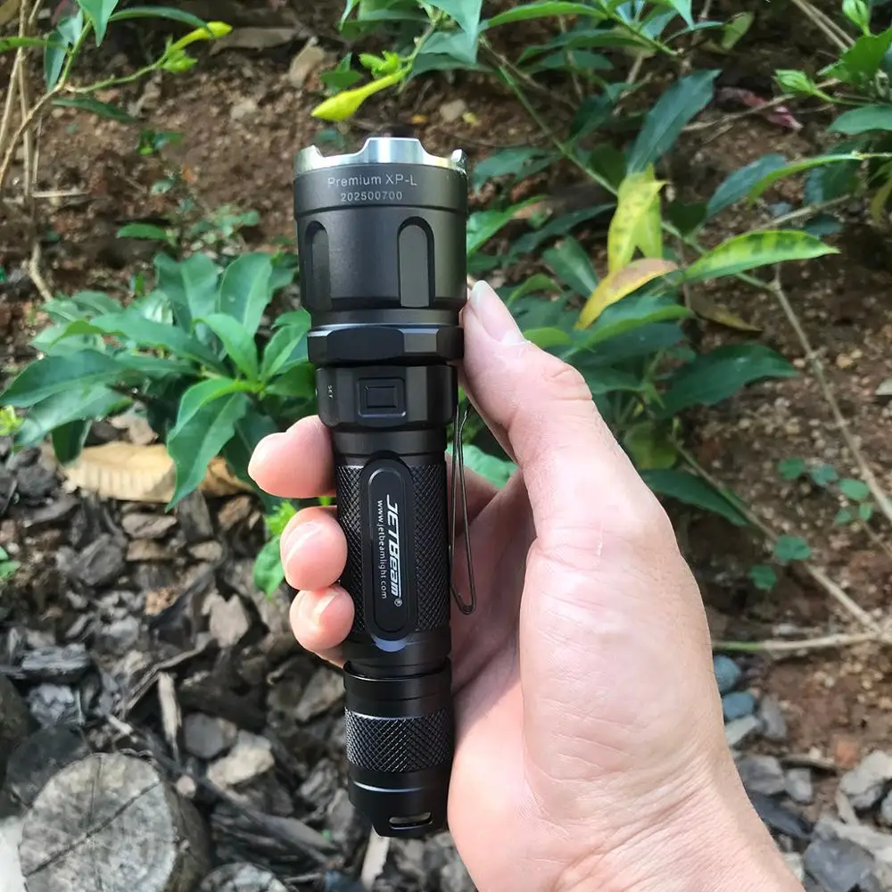 JETBEAM 3 м IIIM про CREE XP L светодиодный фонарик 1100 люмен эффективная схема сплав