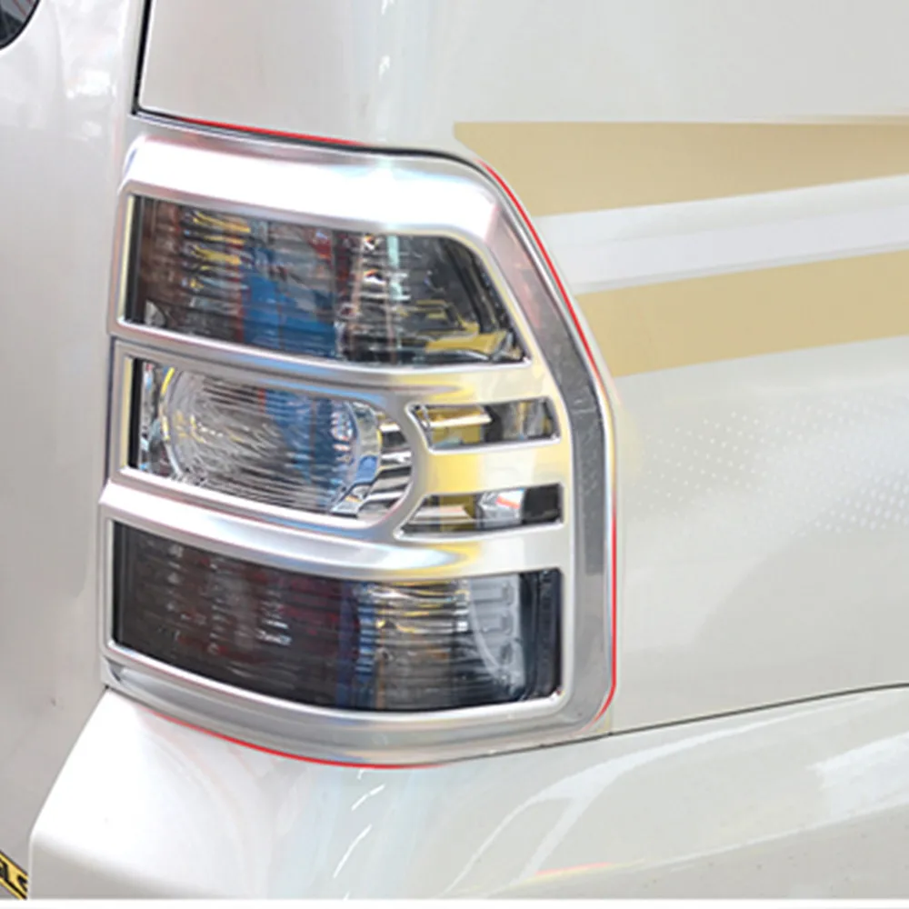 Стайлинга автомобилей Аксессуары для Mitsubishi Pajero V80 Shogun Montero Limited 2007 2019 ABS задний