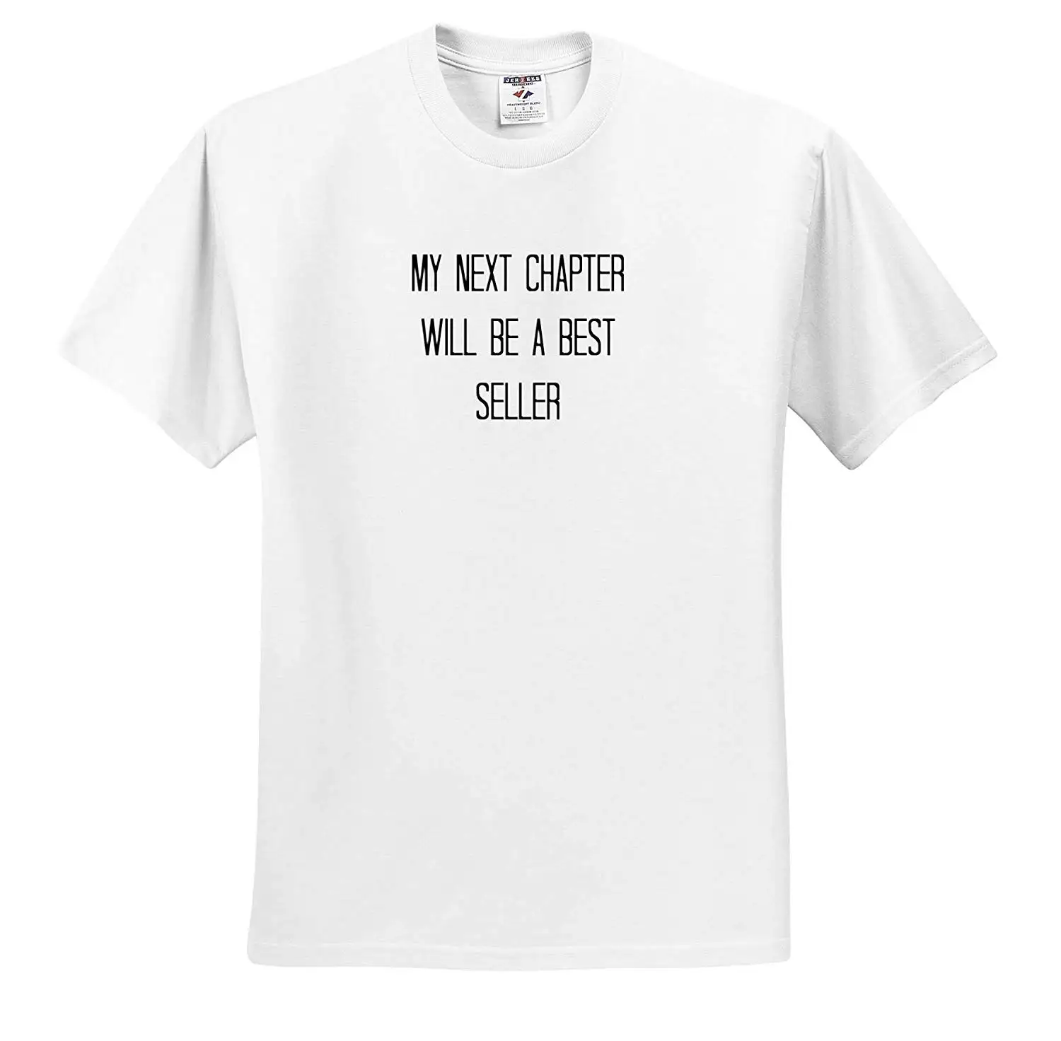 

3dRose Carrie Merchant Image - Image of My Next Chapter Will Be A Adult T-Shirt XL (ts_309566)