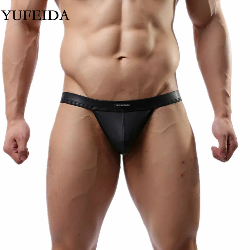 

Сексуальные мужские стринги YUFEIDA, стринги, нижнее белье, женские трусы с низкой посадкой, U-образные выпуклые трусы-джоки, мужские трусы для г...