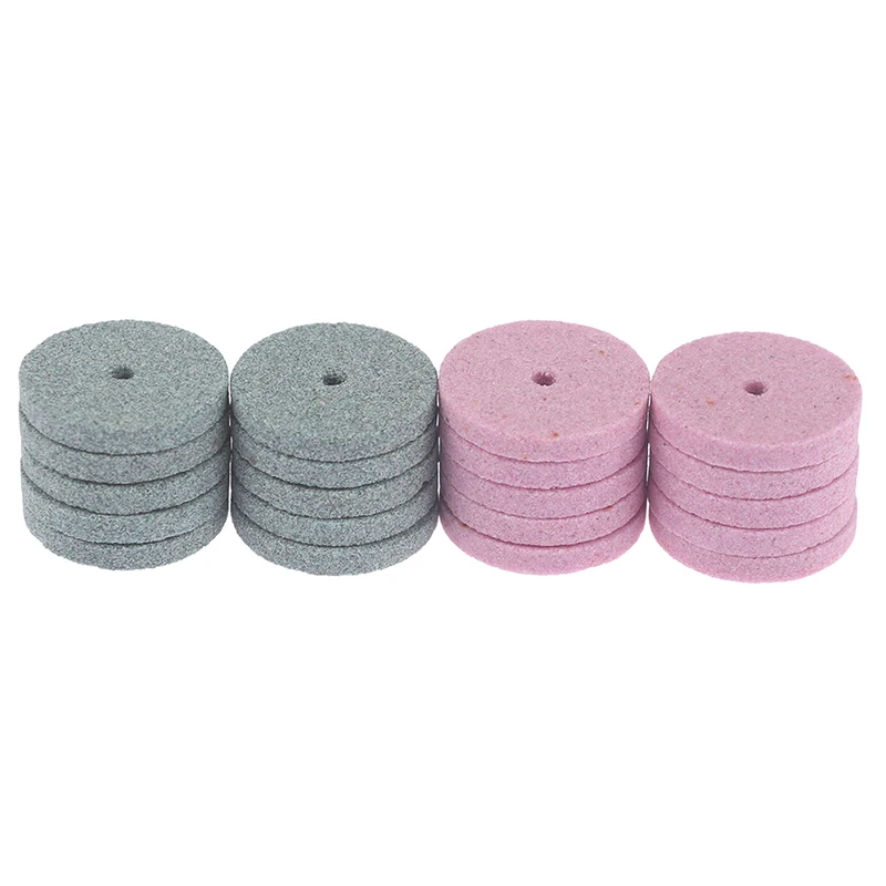 

10pcs 20mm Mini Drill Grinding Wheel/Buffing Wheel Polishing Pad Dremel Accessories Abrasive Disc For Bench Grinder Rotary Tool