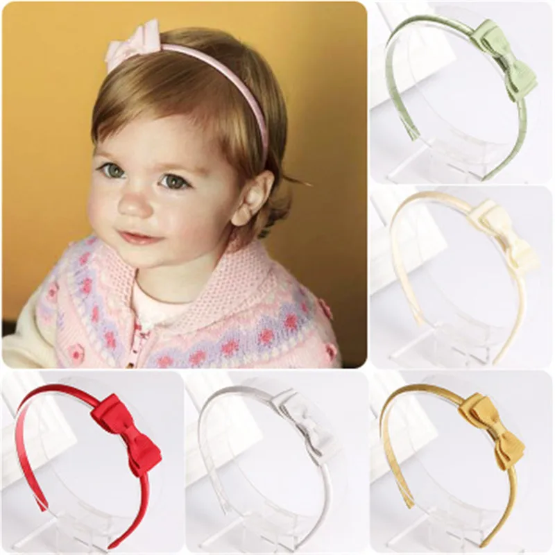 

Cute Bow Headband All-inclusive Children's Fabric Hair Tie Autumn And Winter New Thread Cloth Children's Headdress