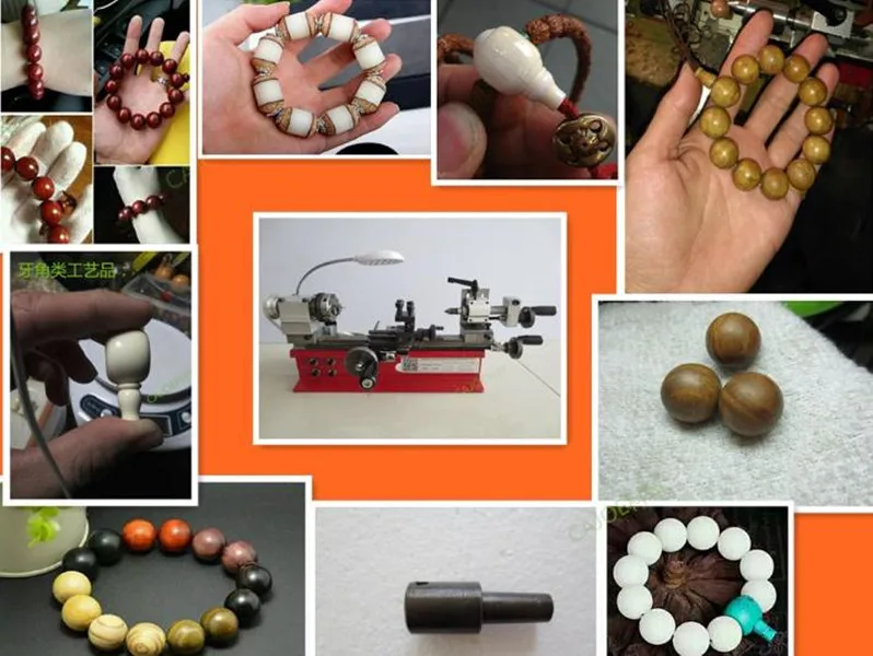 CE DIY Настольный Токарный мини станок домашний лабораторный токарный с 4 зажимами