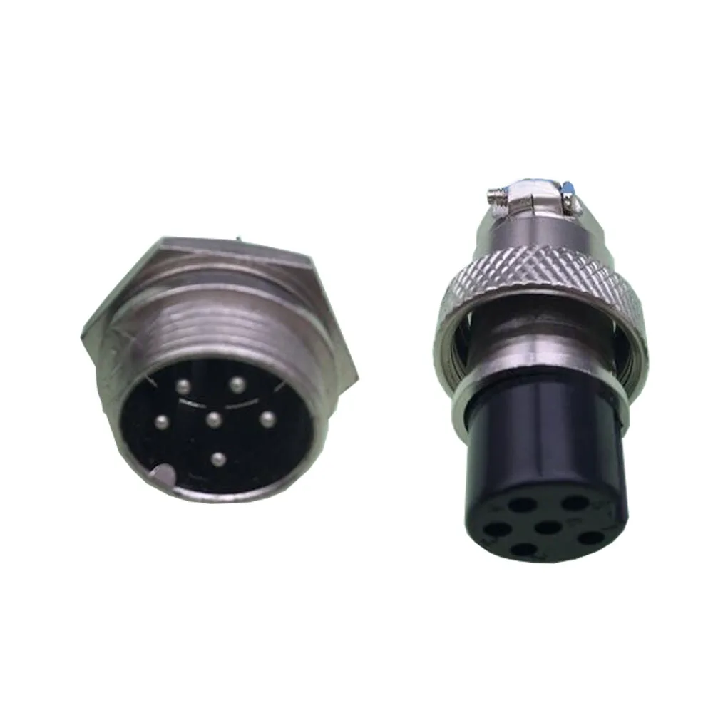 Винтовой авиационный разъем Кабельный соединитель 1 комплект 20 мм GX20-(2/3/4/5/6/7/8pin)