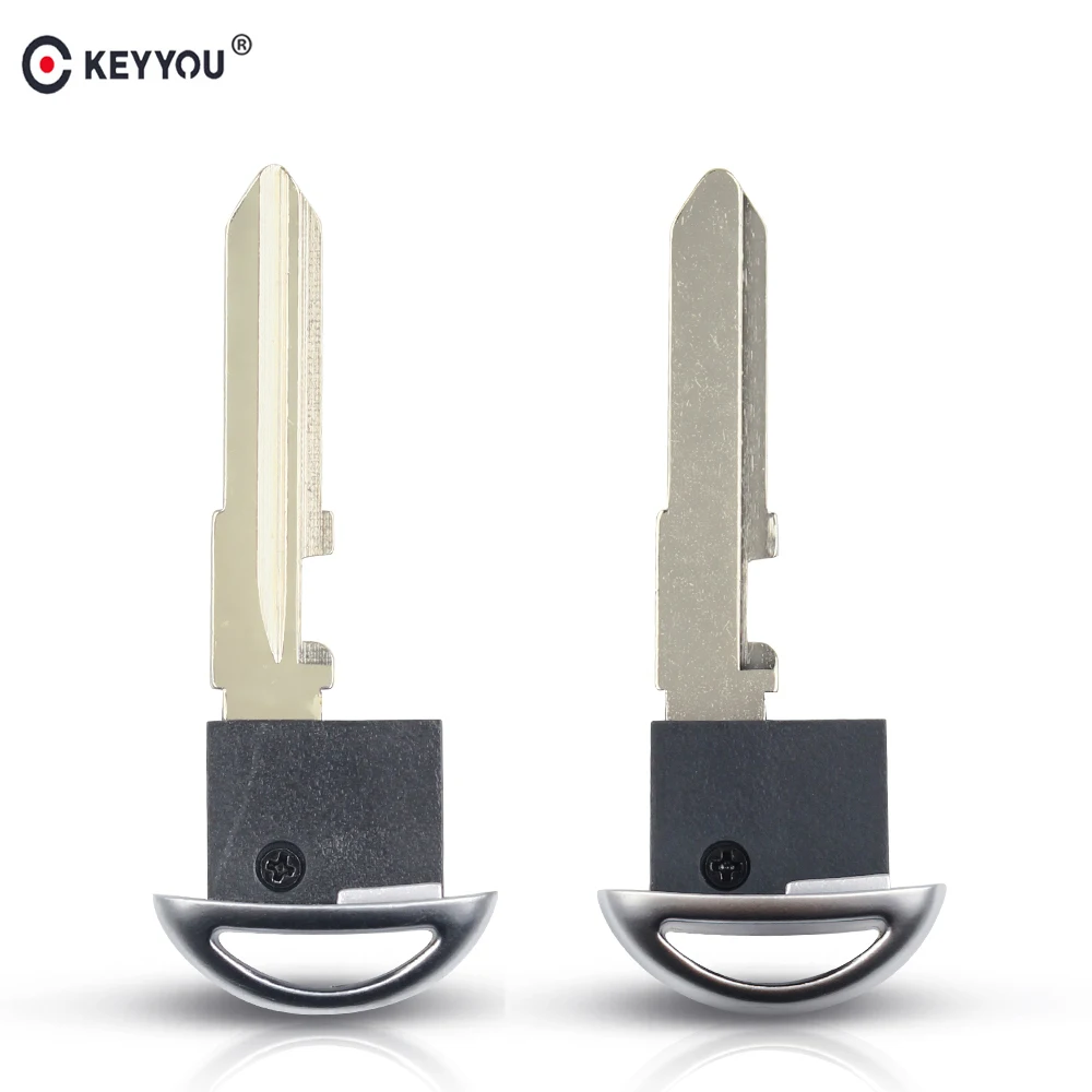 

KEYYOU Smart Key Blade Emergency Key Insert Car Key Fob For Mazda 3 6 CX-5 CX-7 CX-9 MX-5 CX MX RX 2006-2013 Replacement