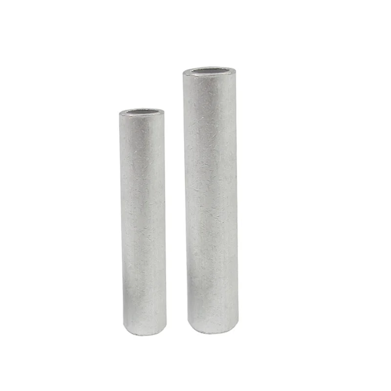 GL-50 50mm2 Aluminum Tube No Insulation Wire Cable Terminal Hole Passing Connector Sleeve Lug Crimp Factory Direct | Обустройство