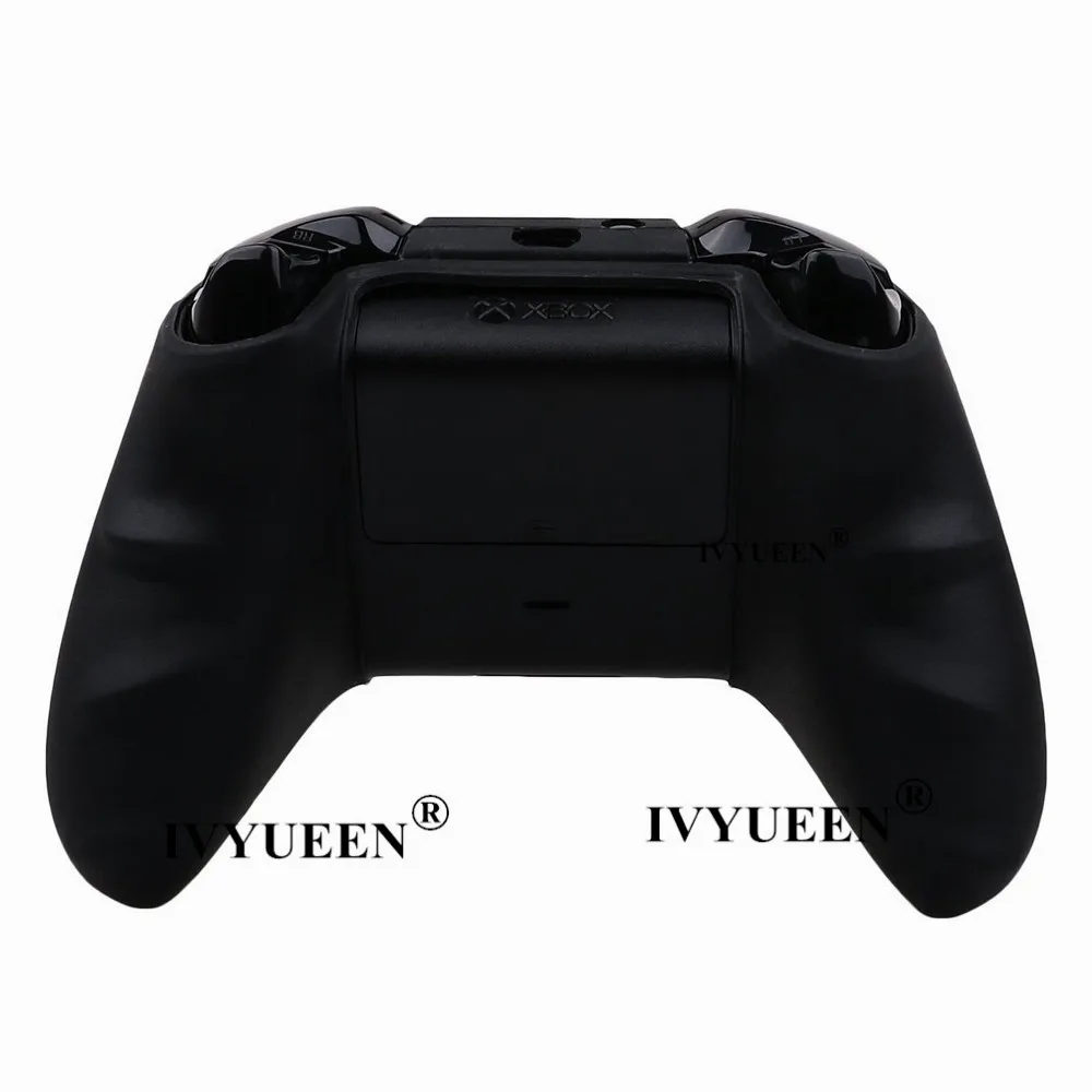 IVYUEEN для microsoft Xbox One X S тонкий контроллер силиконовый чехол+ аналоговые палки с захватом колпачка для X Box One 1 X S геймпад