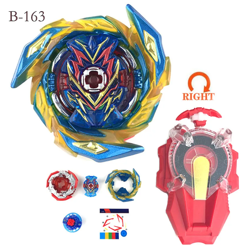Новинка 2020 Beyblades Burst вращающийся левый и правый пусковой механизм лезвие Bayblade Blade