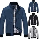 Горячая Распродажа 2021, Мужская модная повседневная свободная Мужская куртка, спортивная одежда, мужские куртки, пальто, мягкая ветровка стандарта M- 4XL