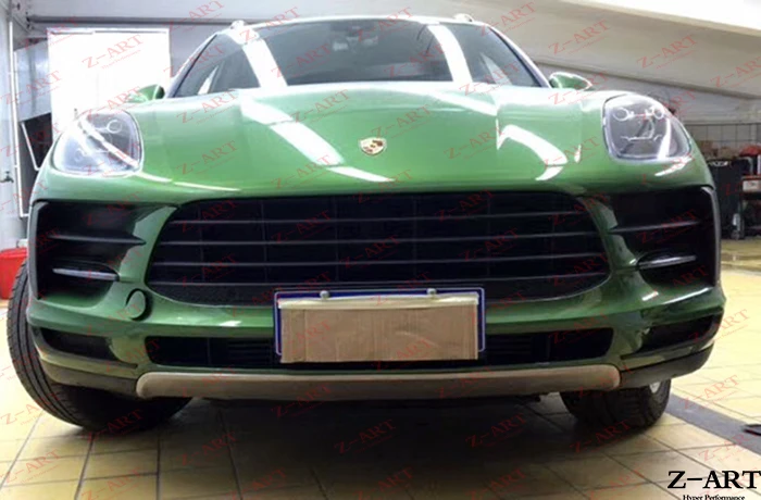 2018 2019 Z ART для Macan Boxter S Передний спойлер Передняя Помада губ + задний диффузор тела