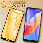 Закаленное стекло 9D с полным покрытием для Huawei Honor 8C 8A 7S 7A 7C Pro