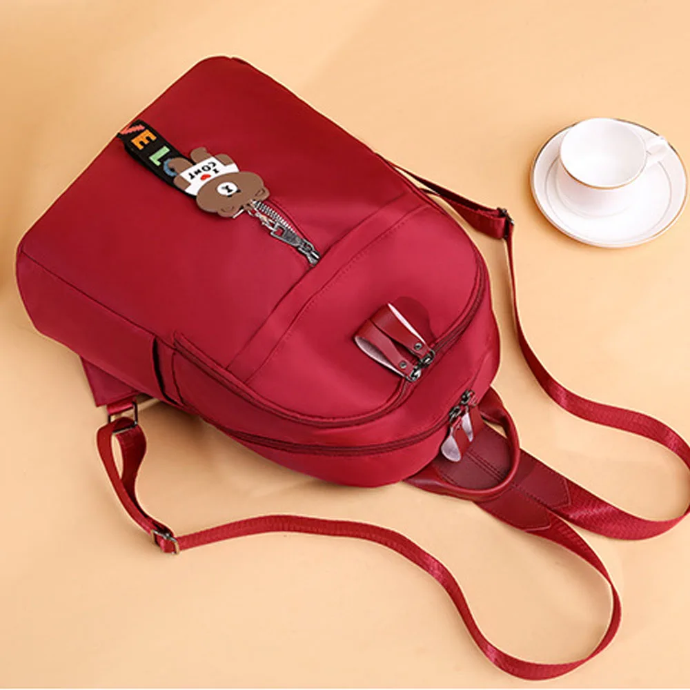 Новинка 2019 корейский модный рюкзак из ткани Оксфорд для девушек удобная сумка