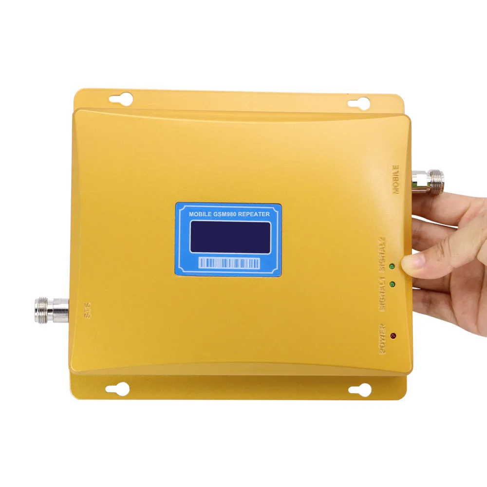 GSM 900 повторитель усиления 65dbi ЖК дисплей МГц 2G мобильный телефон усилитель