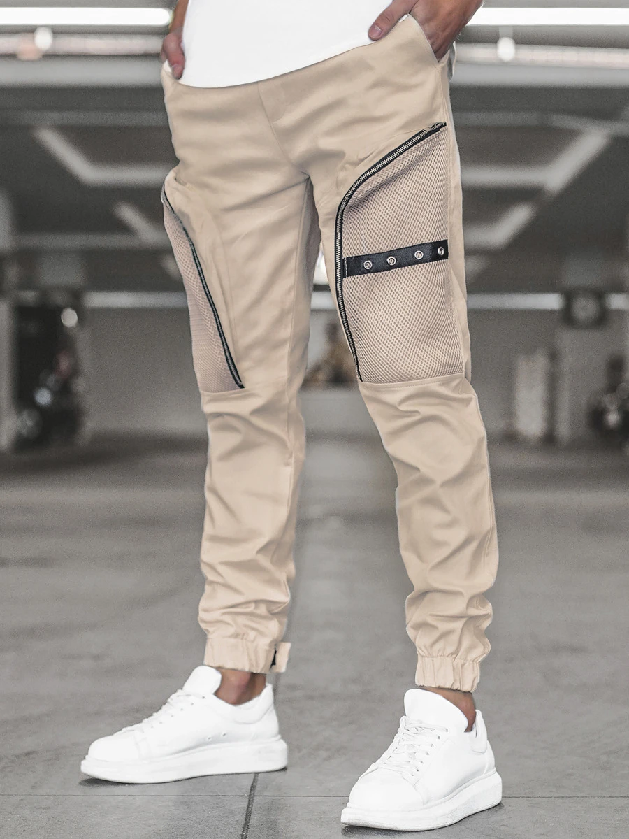 

New Men'shigh quality Multi-pocket Cargo Pants Men's Casual Pants Sports Pants Fashion Cotton breathable outdoor sports pants
