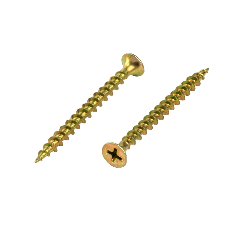 

#8 Zinc Plated Coarse Thread Phillips Drywall Screws with Bugle Head for Sheetrock and Wood,300 Pcs