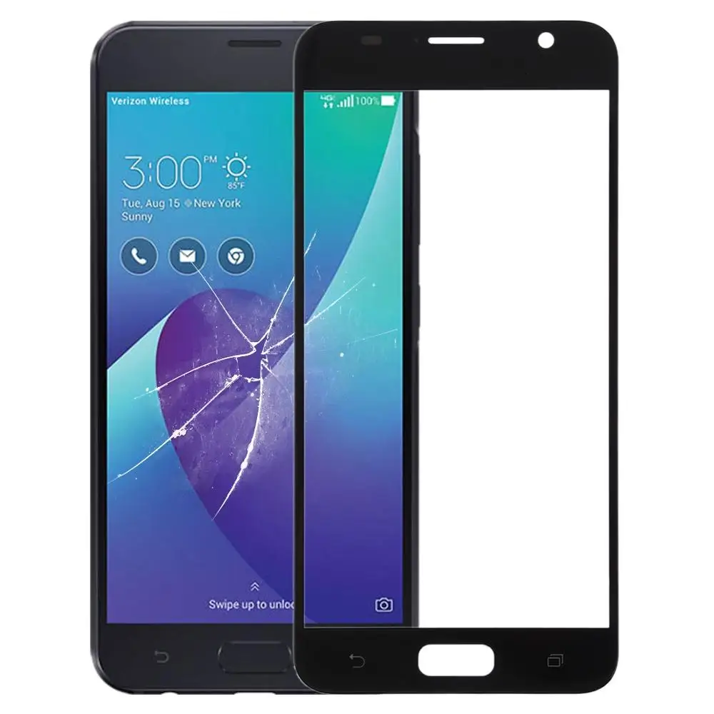 Для Asus Zenfone V V520KL сенсорный экран стекло дигитайзер передняя внешняя Сенсорная