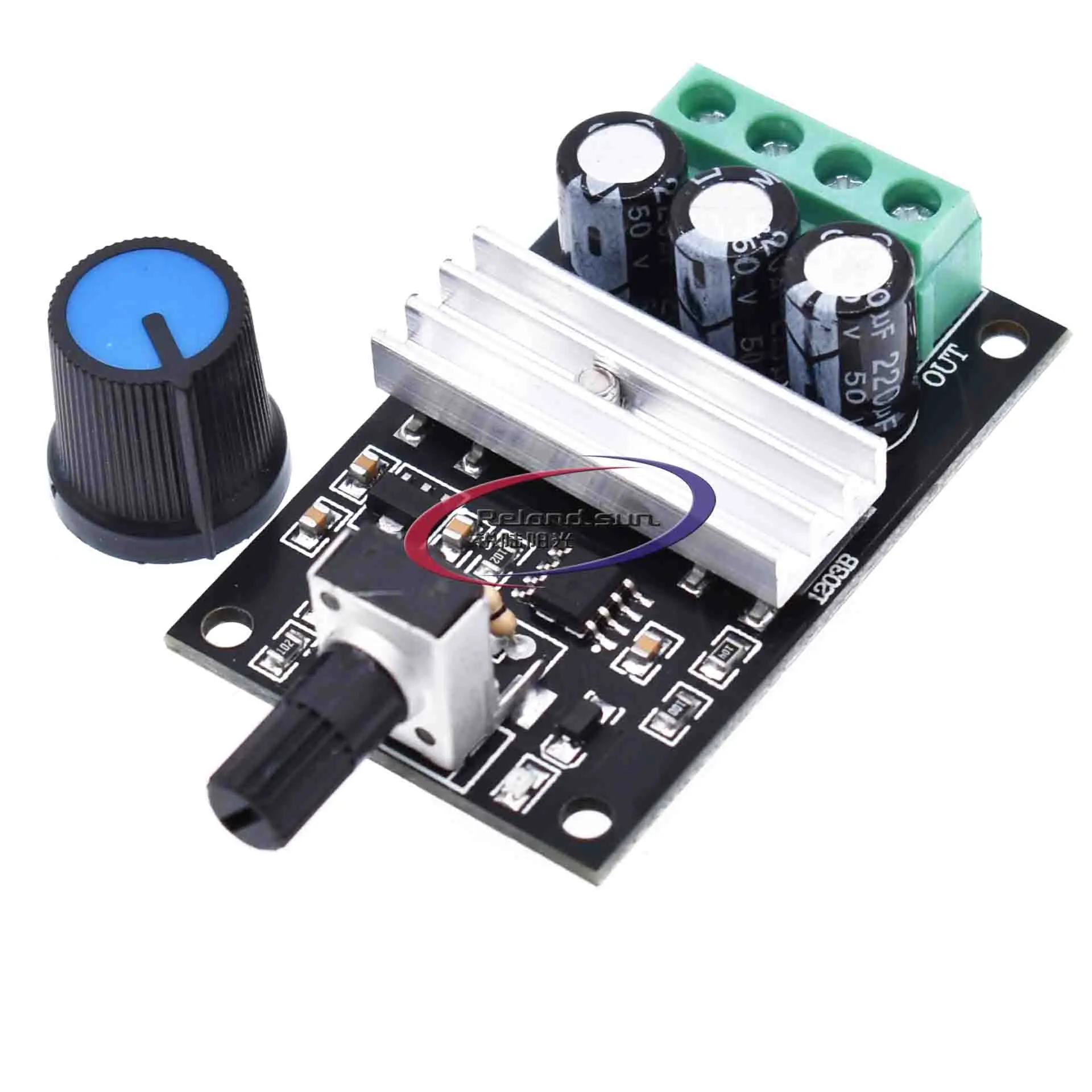 Устройство управления скоростью двигателя, ШИМ, постоянный ток 6 в, 12 В, 24 В, 28 В, 3 А, новый контроллер переключателя 1203B
