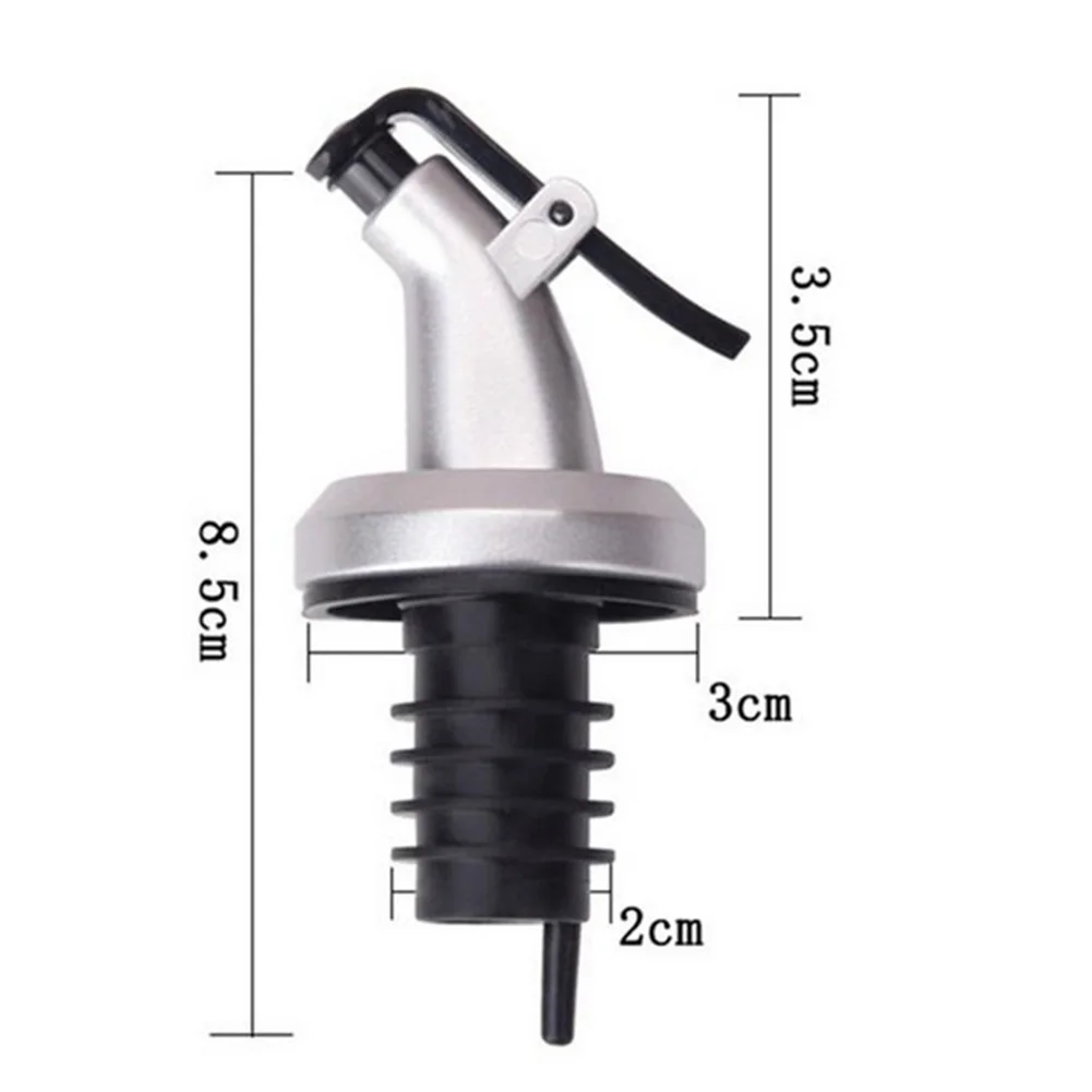 

Practical Oil Mouth Stopper KTV Hotels 2PC Bottle Pourer Pour Oil Nozzle