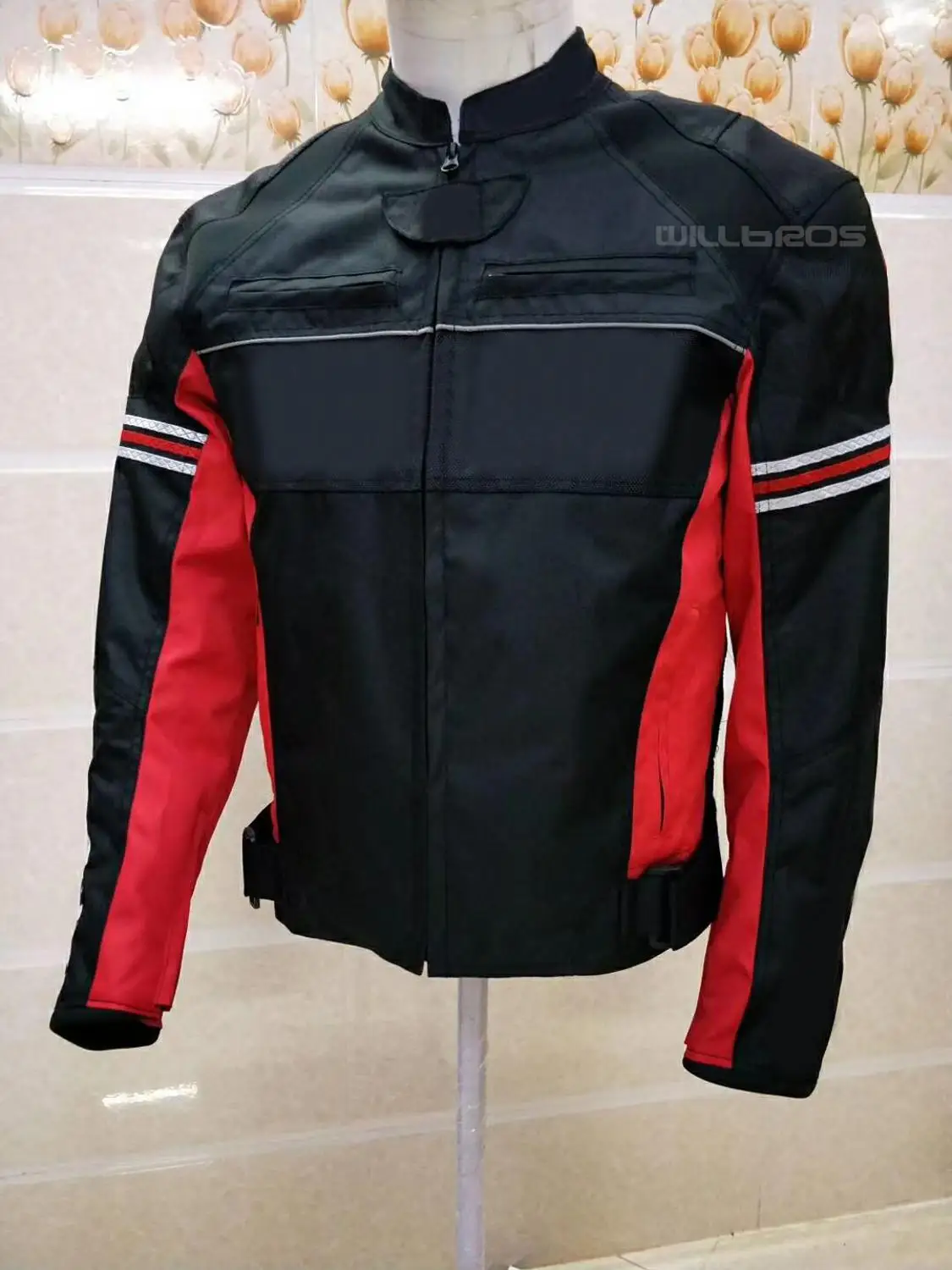 

Motorcycle Jacket Scooter Motocross Mens Summer Motorbike MTB BMX Bike Off-road Outdoor Sport Jackets With Protector