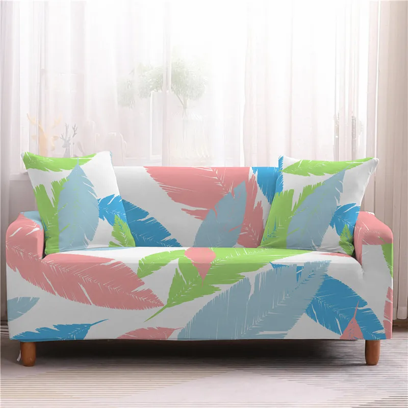 

3D Printed Sofa Covers for Living Room Elastic Stretch Slipcover Sectional Corner Sofa Covers 1/2/3/4-seater