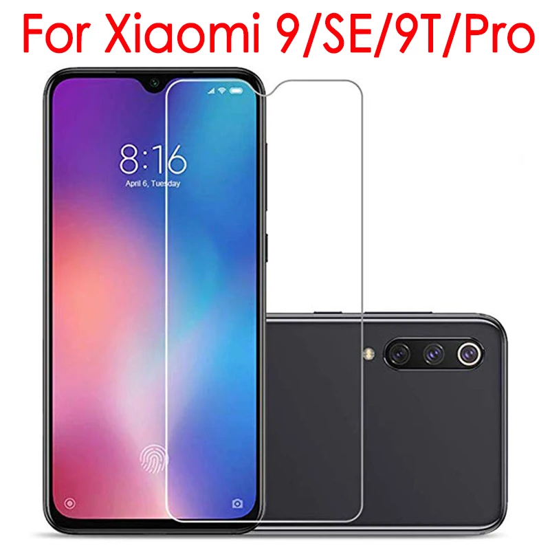 Защитное стекло 9H на Xiaomi 9 Mi закаленное для T se Защитная пленка экрана pro T9