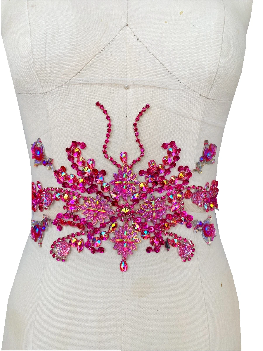 Аппликация ручной работы с блестящими бусинами разы 6 цветов аппликация камнями