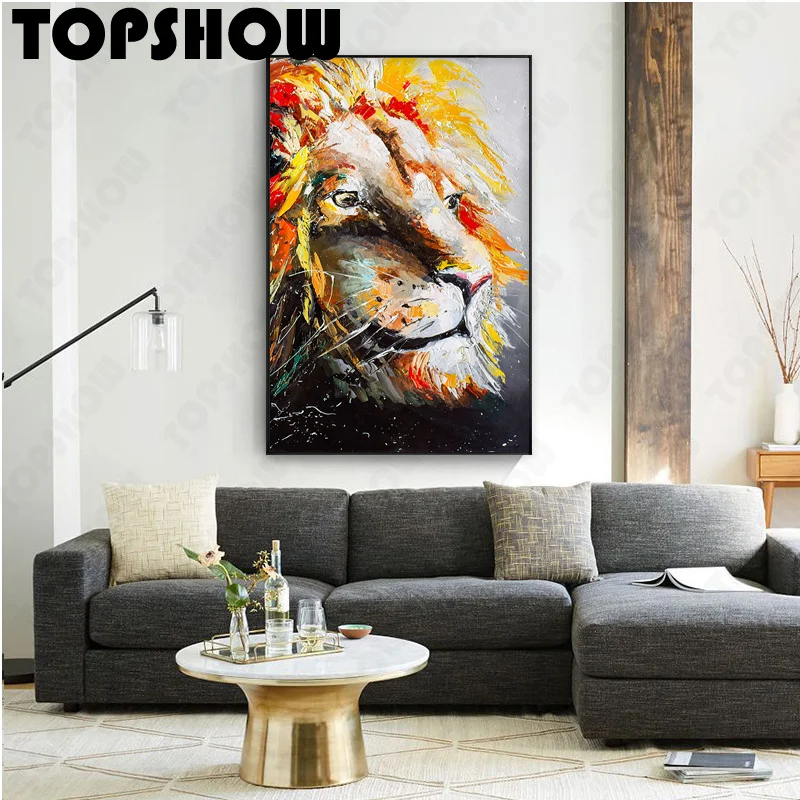 

Картина маслом «король» для дома и гостиной