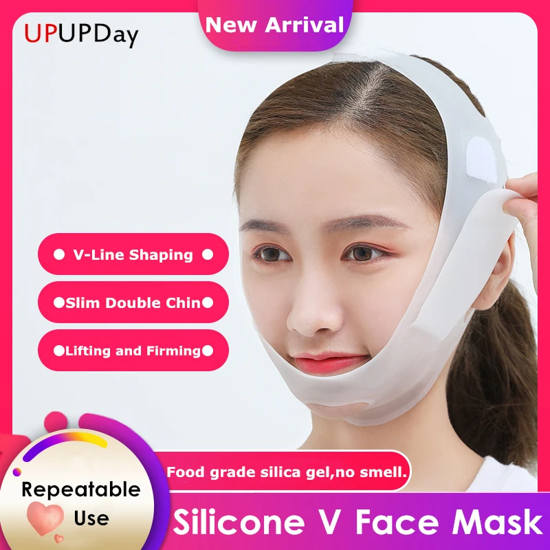 Новые нано силиконовые V маска для лица подтягивающая линии Форма подтяжка до