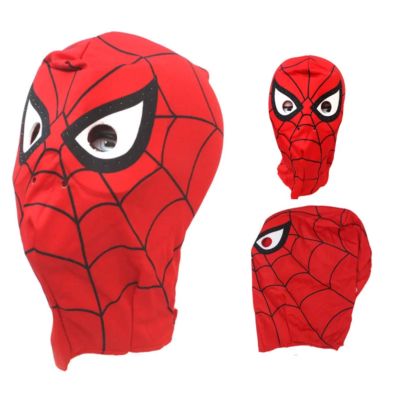 Человек паук маска для лица капюшон Хэллоуина вечерние на всю голову|Аксессуары