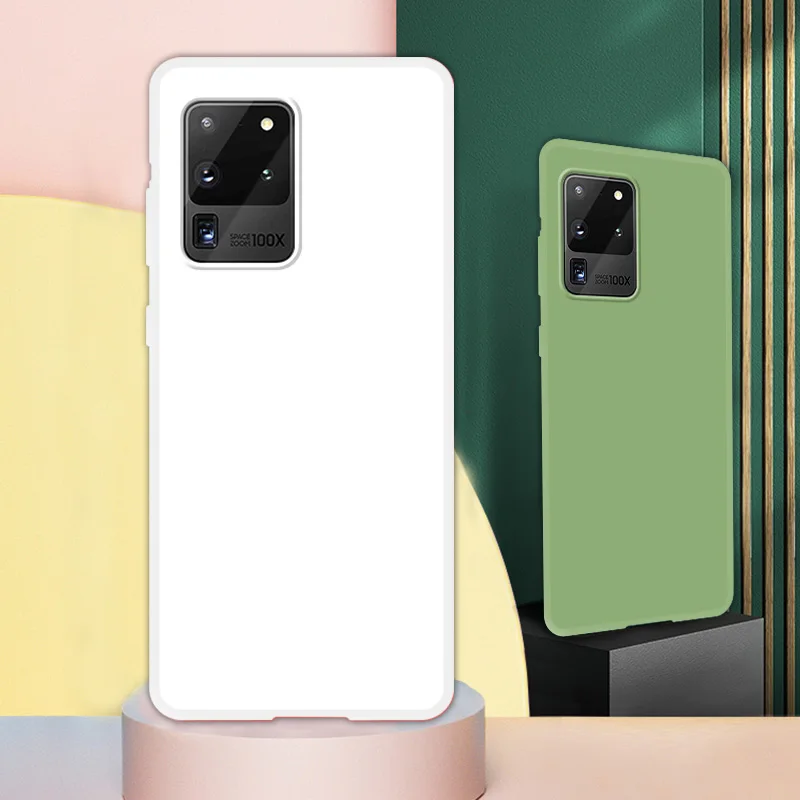 Однотонный чехол для samsung galaxy A51 A71 A70 A50 A40 A41 A50S M01 M11 M21 M31 карамельный мягкий Note 8 9 10