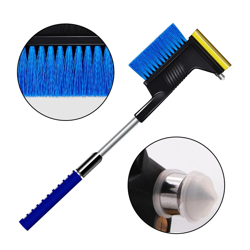 

1pc Car Ice Scraper Windshield Ice Breaker Brush Snow Telescopic Fit For Car Tools Snow Brush Shovel Outdoor Shovel Tools