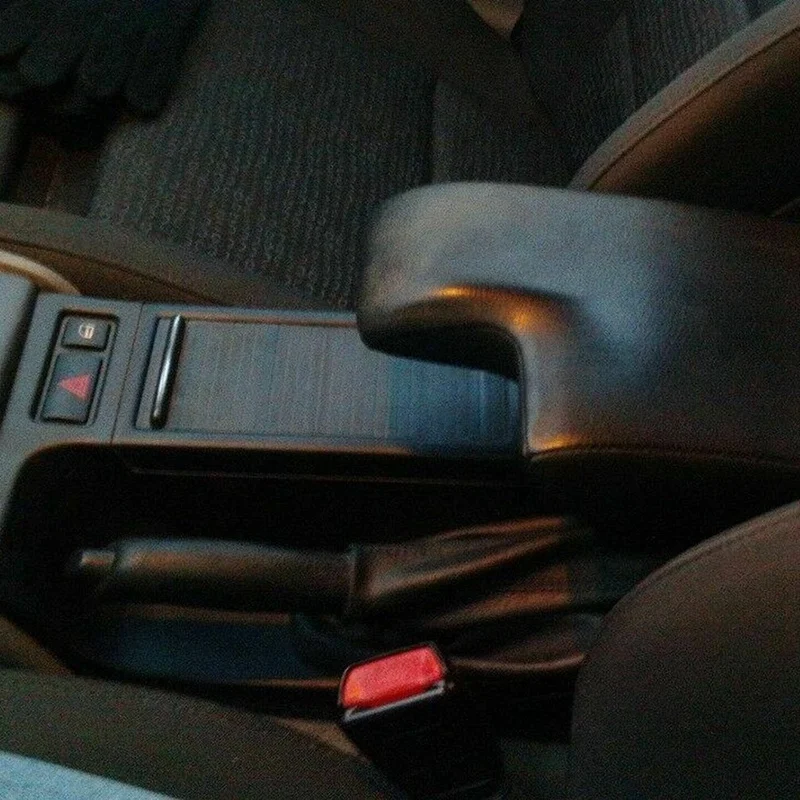 Для-BMW E46 3 серии 1998-2007 Передняя центральная консоль для хранения напитков/черный