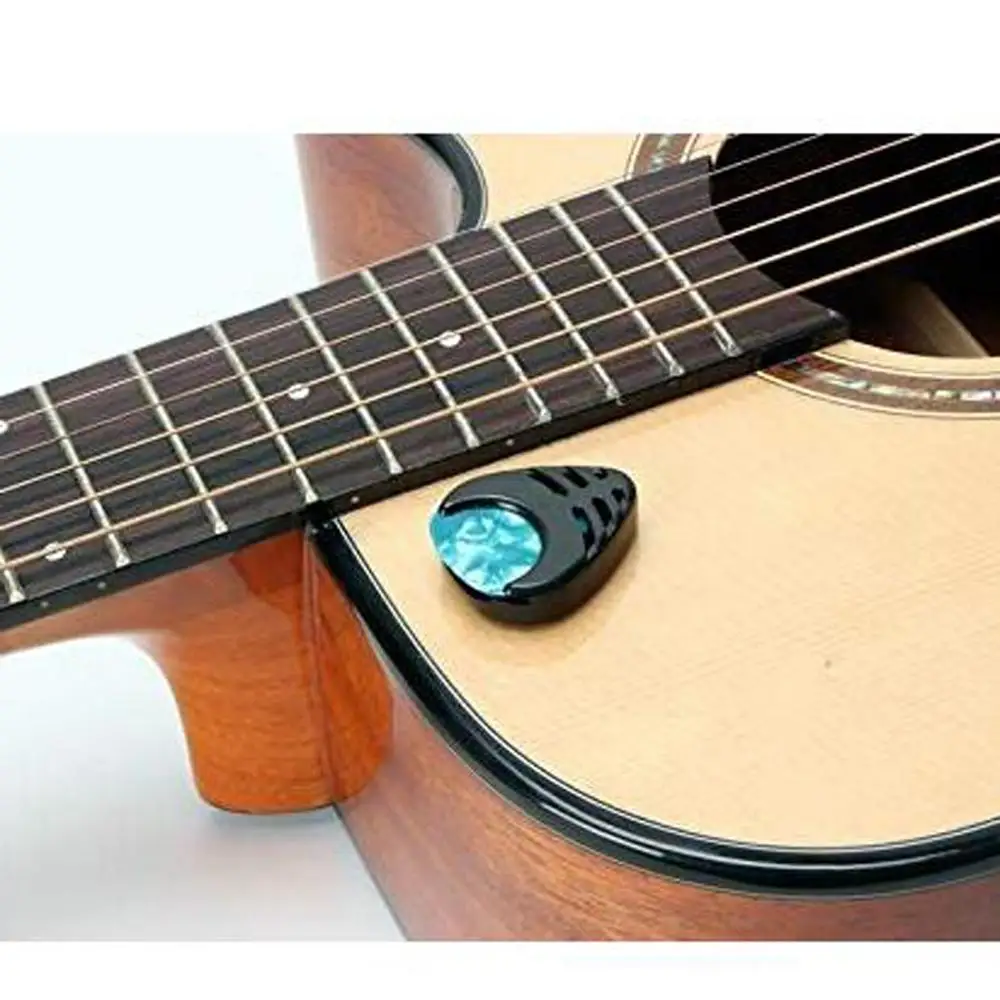 1 set gitarre picks guitar pick halter einfach zu paste auf die gitarre geeignet für akustische gitarre elektrische gitarre bass ukulele free g