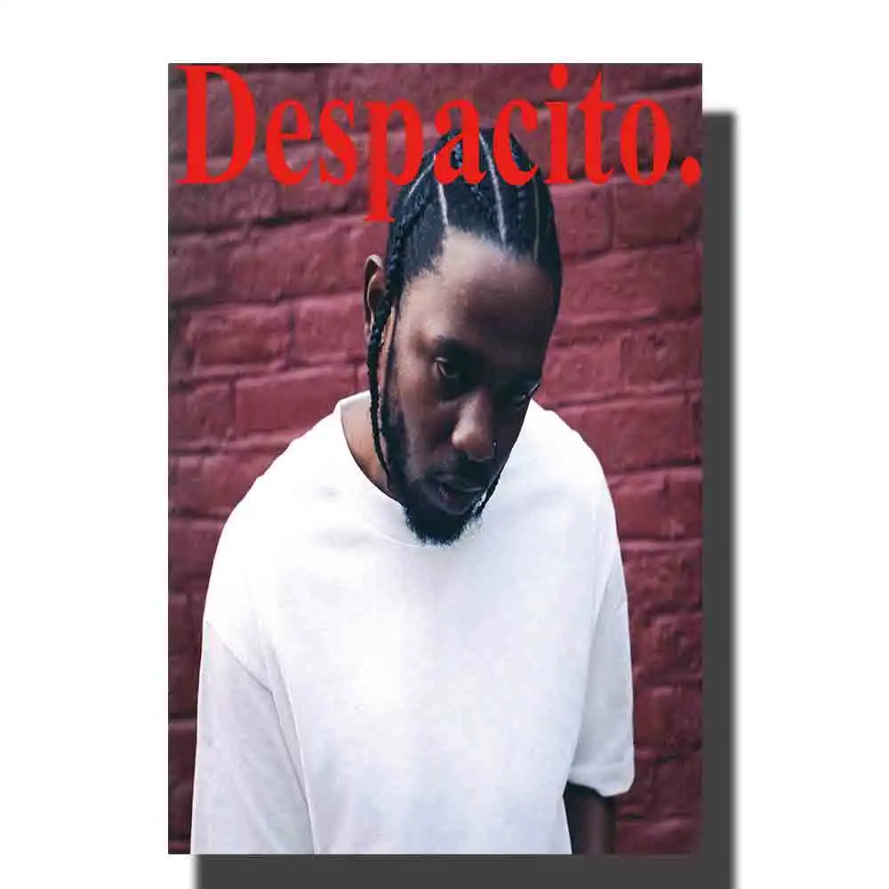 M499 Kendrick Ламар чертов певец подарок холст с печатью постера художественные