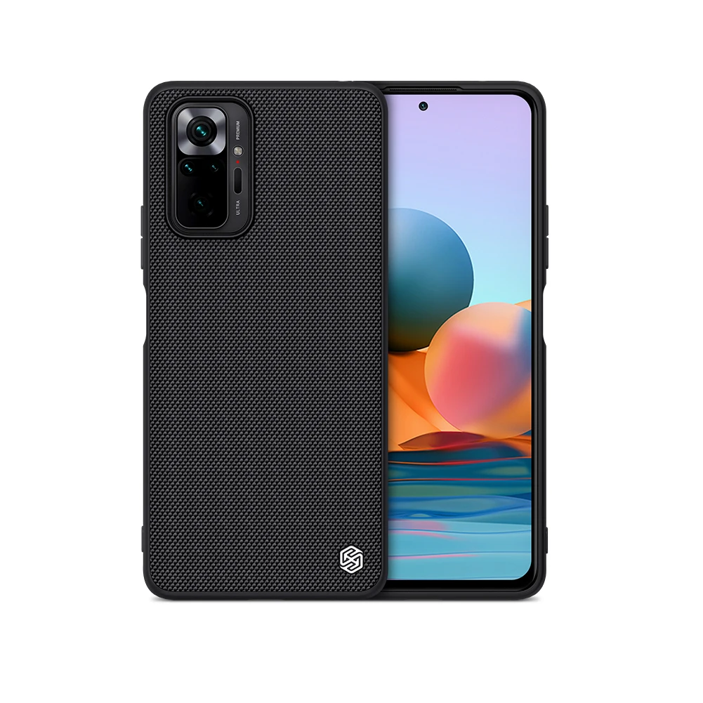 Чехол для Redmi Note 10 Pro текстурированный нейлоновый нескользящий - купить по