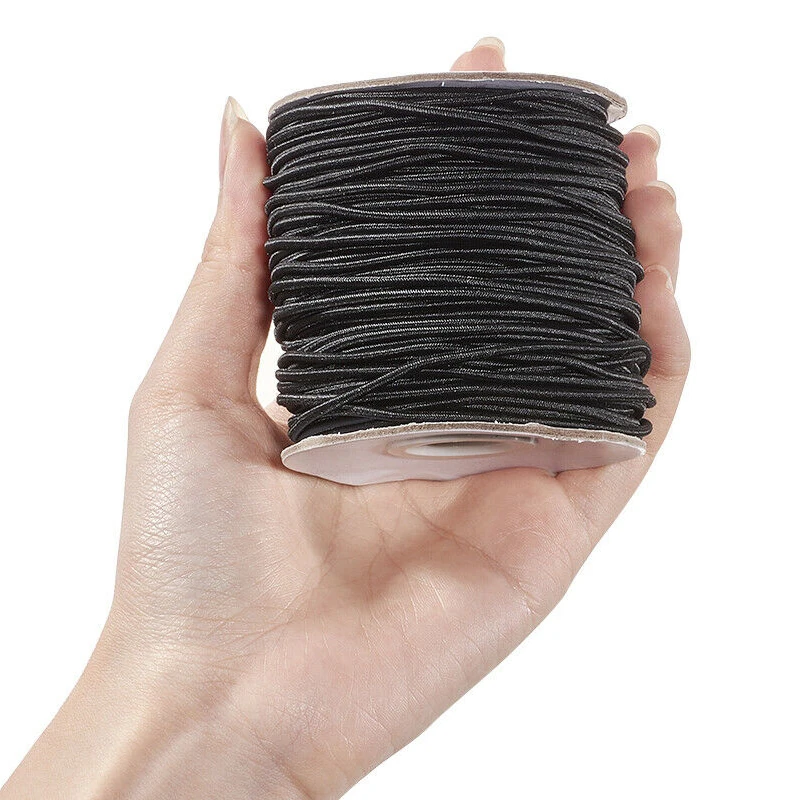 Круглая эластичная веревка прочный шнур нить сделай сам одежда ручной работы