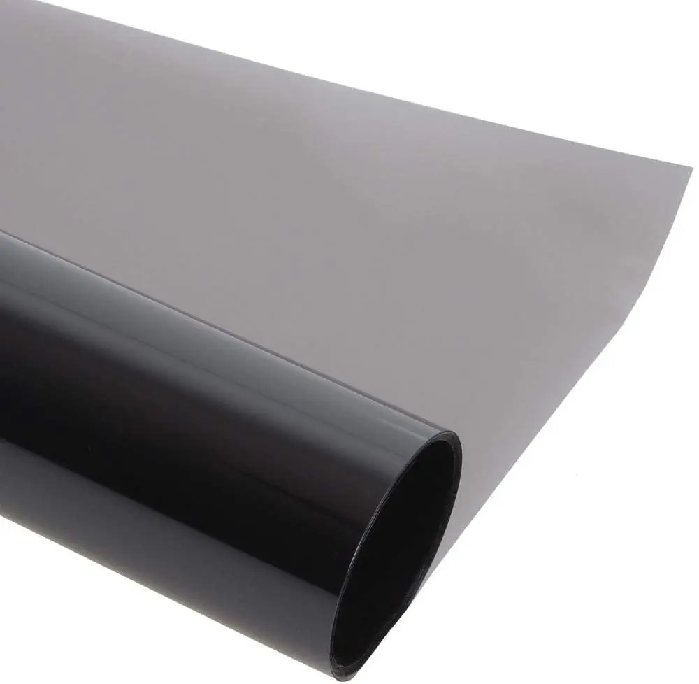 Теплоизоляционная оконная наклейка длиной 6 м серого и серебряного цвета съемная