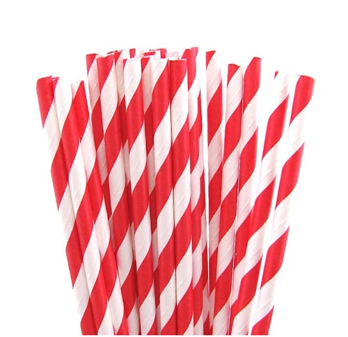 

Черные и красные бумажные соломинки lrdoelk 25 шт