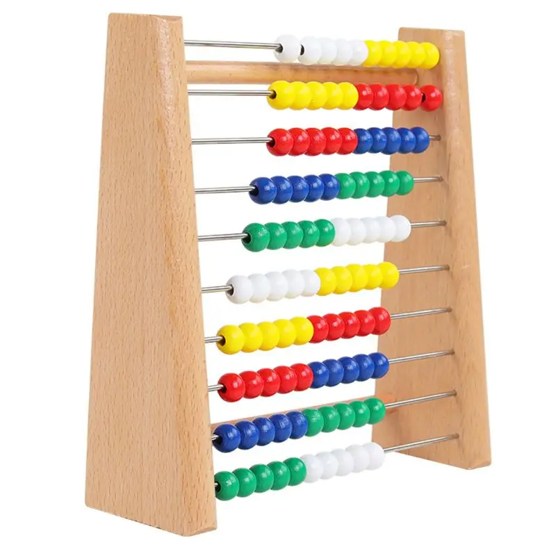 6 5 &quotAbacus классическая деревянная игрушка 123 Обучающие математические счетные