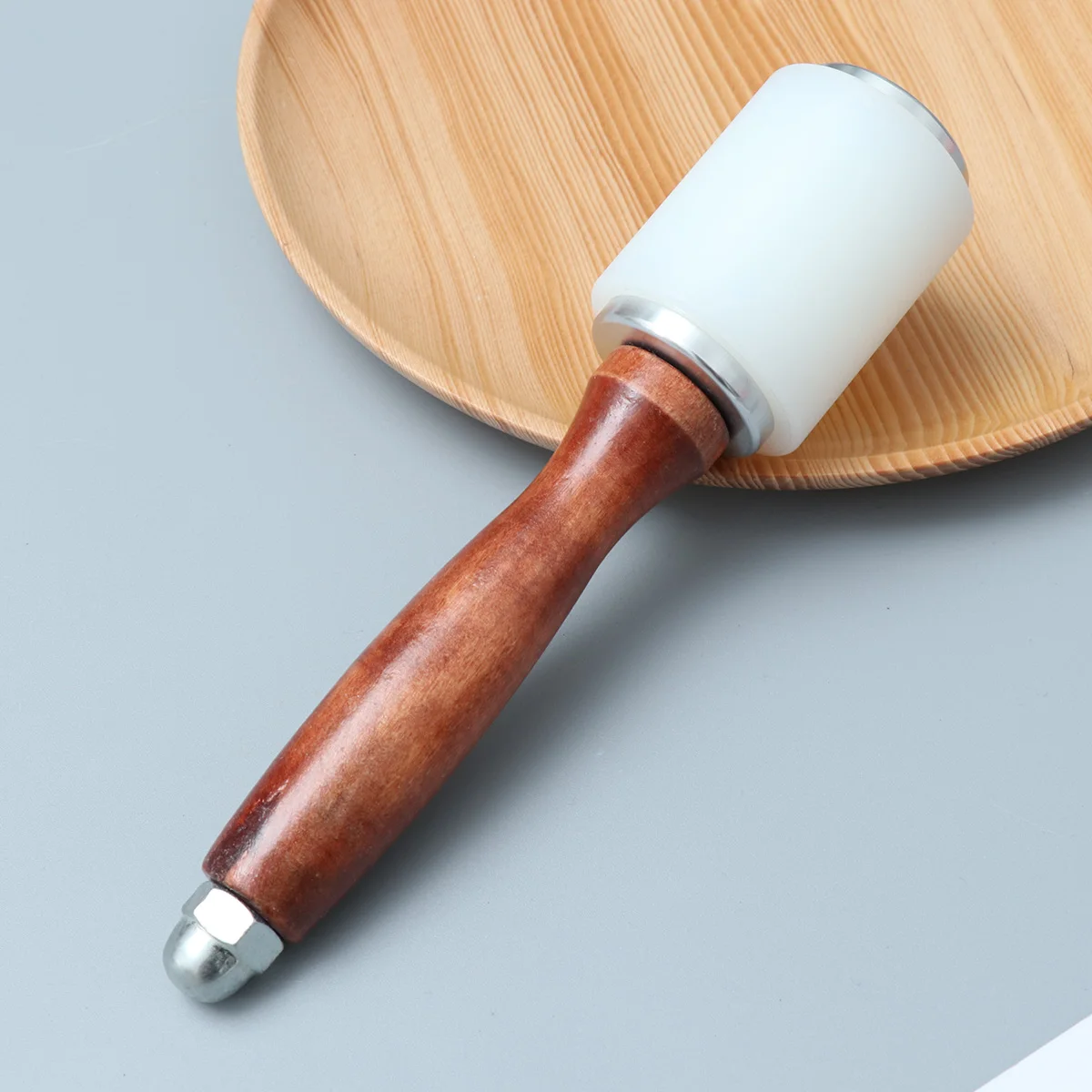 Нейлоновый молоток для резки швов набор инструментов воловьей кожи с деревянной